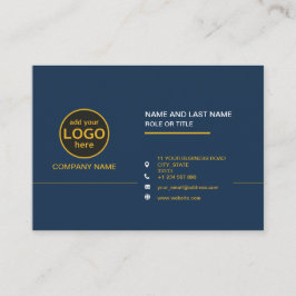 Einfache Berufliche Farbkombination Visitenkarte