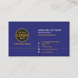 Einfache Berufliche Farbkombination Visitenkarte