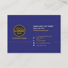 Einfache Berufliche Farbkombination Visitenkarte