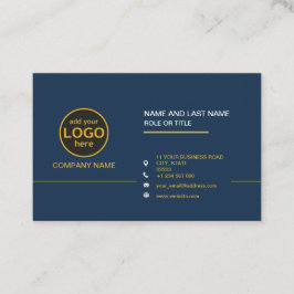 Einfache Berufliche Farbkombination Visitenkarte