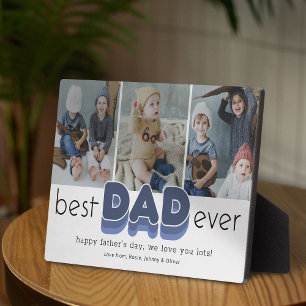 Einfache Best Vater je Foto Fotoplatte