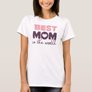 Einfache beste Mama in der Behälter-Spitze der T-Shirt