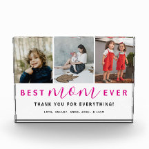 Einfache beste Mama je Skript Hot Pink 3