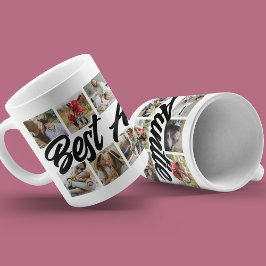 Einfache Beste Tasse je FotoCollage
