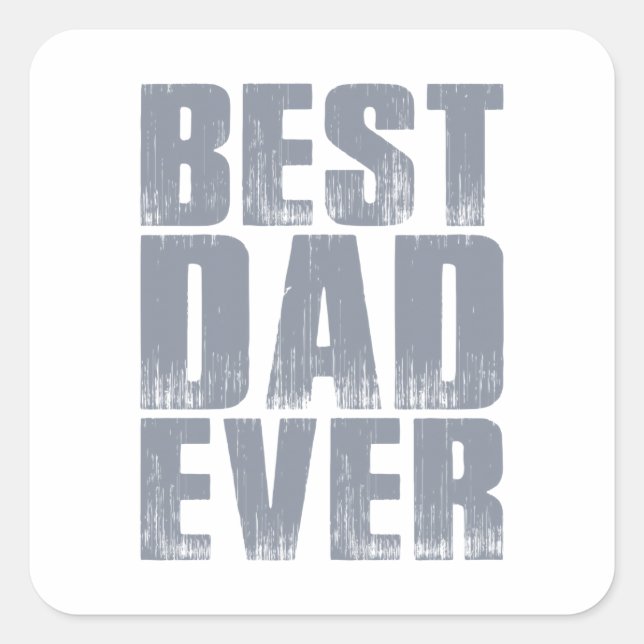 Einfache Beste Vater je Vater | Aufkleber (Vorderseite)