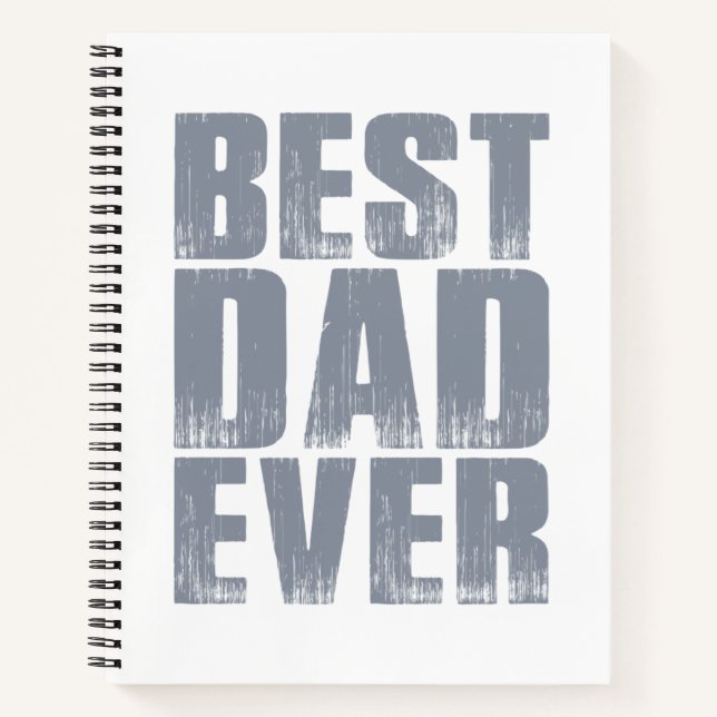 Einfache Beste Vater je Vater | Notebook Notizbuch (Vorderseite)