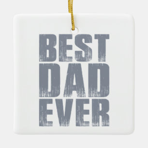 Einfache Beste Vater je Vater Ornament
