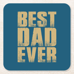 Einfache Beste Vater je Vater   UNTERSETZER