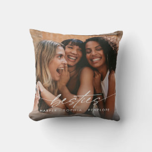 Einfache Besties erstellen Sie Ihr eigenes Foto mo Kissen