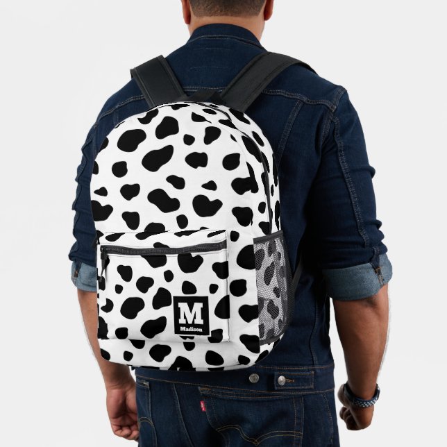 Einfache Bezeichnung der Monogrammbezeichnung für  Bedruckter Rucksack (Insitu (Modell))