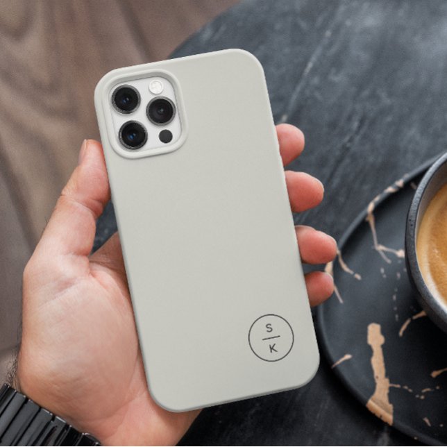 Einfache Bezeichnung für moderne Monogramme Case-Mate iPhone 14 Pro Max Hülle (Von Creator hochgeladen)