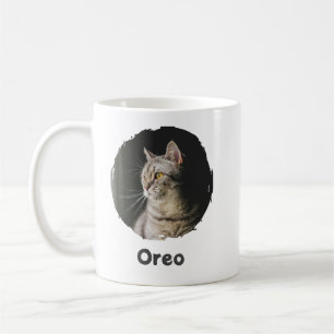 Einfache Bezeichnung Minimalistisch Katzenliebhabe Kaffeetasse