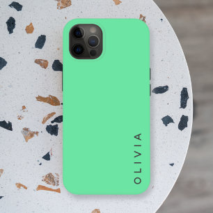 Einfache Bezeichnung   Minimalistischer Miniaturfa iPhone 16 Pro Hülle