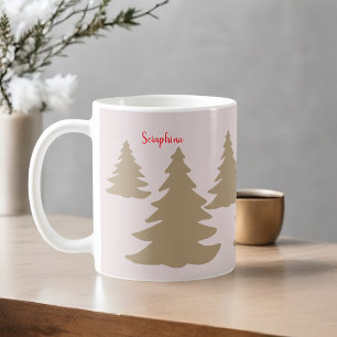 Einfache Bezeichnung moderne niedliche, neutrale K Kaffeetasse