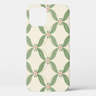 Einfache Blätter Blume Grid-Muster Case-Mate iPhone Hülle