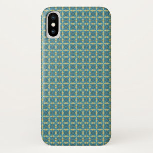 Einfache Blätter in blau Case-Mate iPhone Hülle