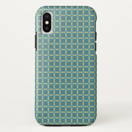 Einfache Blätter in blau Case-Mate iPhone Hülle