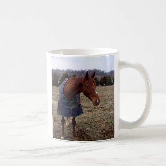 Einfache blaue blaue SeeTasse Kaffeetasse (Rechts)