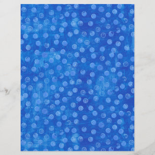 Einfache blaue Punkte auf blauem Papier