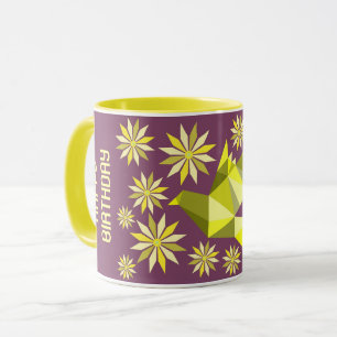EINFACHE BLUME BIRD BIRTHDAY GIFT JEDE TASSE