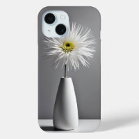 Einfache Blume in Vase
