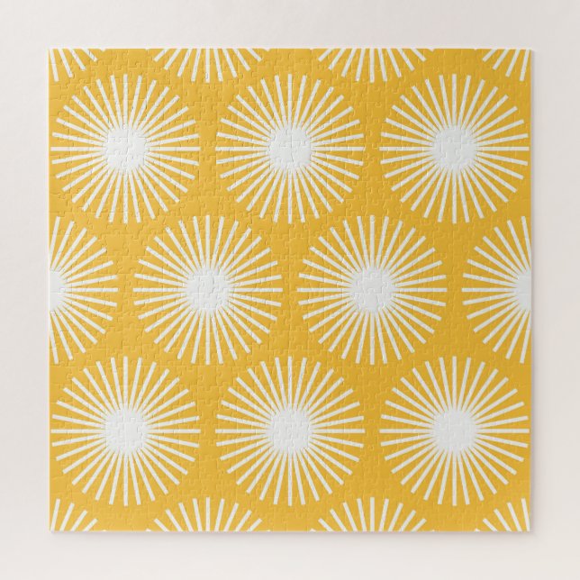 Einfache Blume: Skandinavisches nahtloses Design. (Vertikal)