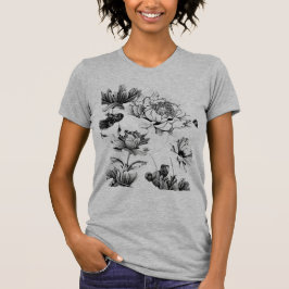 Einfache Blume T-Shirt