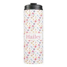 Einfache Blume Thermosbecher