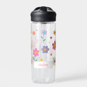 Einfache Blume Trinkflasche