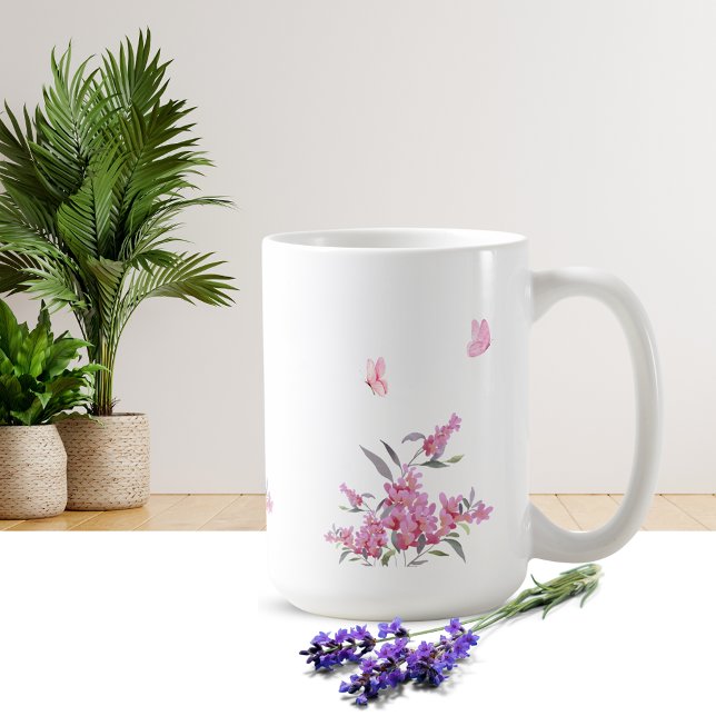 Einfache Blumendesign-Tasse Kaffeetasse (Von Creator hochgeladen)