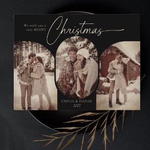 Einfache Bögen formen 3 Foto Schwarze Weihnachten