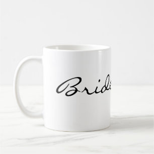 Einfache Brautjungfern-Tasse Kaffeetasse