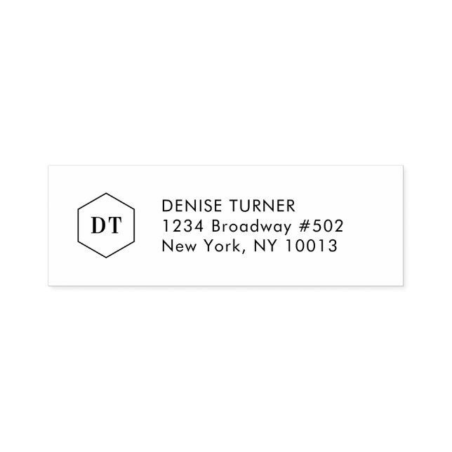 Einfache Briefmarke der Minimalistischen Rücksende Permastempel (Design)