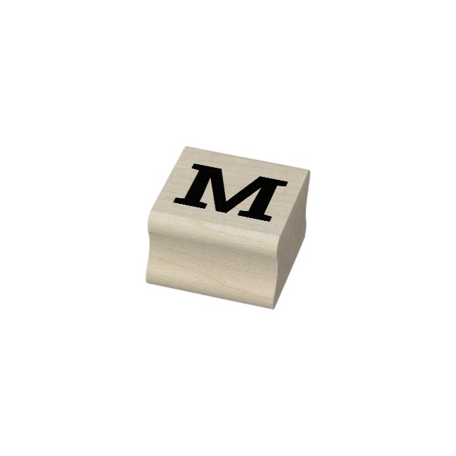 Einfache Buchstabenauswahl des Alphabets Gummistempel (Stempel)