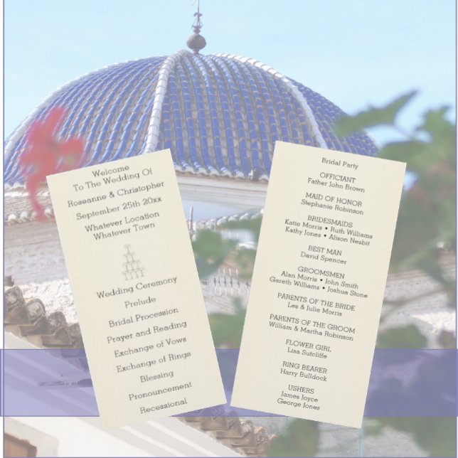 Einfache Champagnergläser Hochzeit Programm (Von Creator hochgeladen)