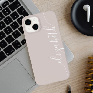 Einfache Chic Calligrafy Name Case-Mate iPhone 14 Hülle