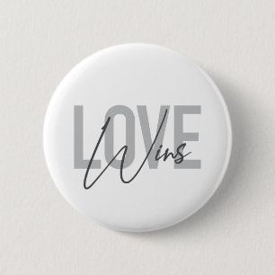 Einfache, coole, urbane, trendige, moderne Liebe g Button