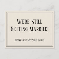 Einfache Creme verzögert Hochzeitsmitteilung