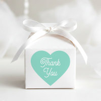Einfache Danke Modernes Minz-Geschenk Süß Geformt