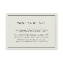 Einfache Details zur Hochzeit an der Grenze