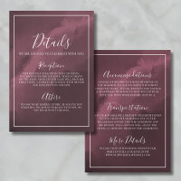 Einfache Details zur Hochzeit im Burgund