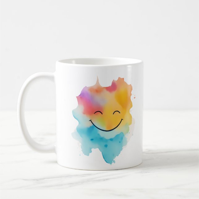 Einfache Dinge, die Sie zum Lächeln bringen Kaffeetasse (Links)