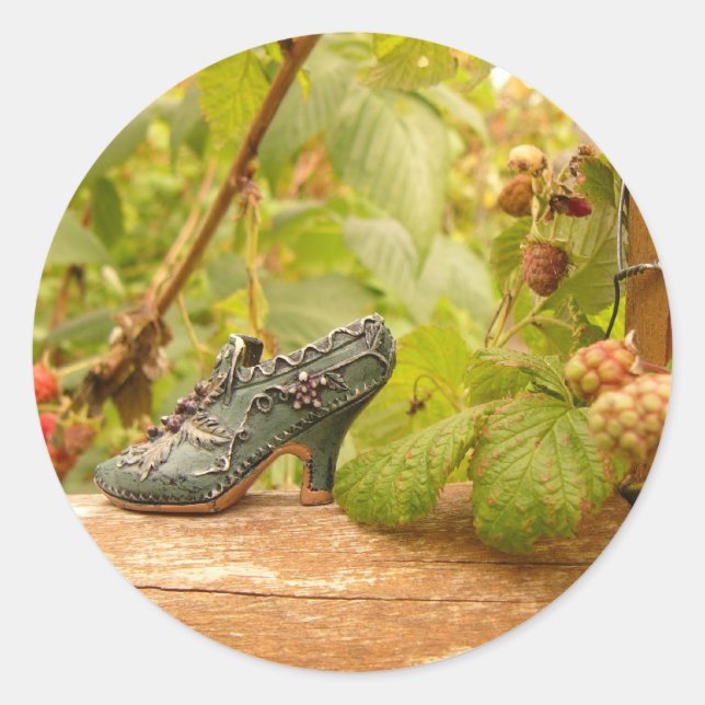 Einfache Dinge Runder Aufkleber (Vorderseite)