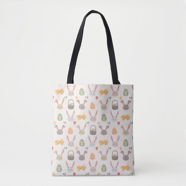 Einfache Eier und Taschen-Tasche Häschen-Ostern | Tasche (Vorderseite)
