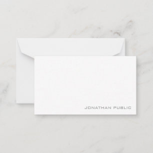 Einfache Einfache Minimalistische Vorlage