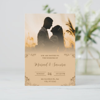 Einfache Einladung zu einer Brauerei