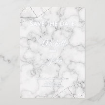 Einfache Einladung zur Farb-Hochzeit