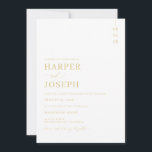 Einfache Einladungen für Hochzeiten mit QR-Code<br><div class="desc">Entdecken Sie die perfekte Mischung aus Eleganz und modernem Komfort mit unserem einfachen All-In-One-Hochzeitsempfang. Diese Einladungen mit einem eleganten, minimalistischen Design strahlen einen zeitlosen Charme aus, der klassische und zeitgenössische Hochzeitsthemen ergänzt. Diese Karte integriert einen praktischen QR-Code und führt Sie bequem zum UAWG online. Ideal für Paare, die eine virtuelle...</div>