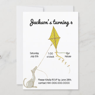 Einfache Einladungen für Kinder zum Geburtstag