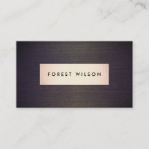 Einfache Elegant Gold Plaque Holz Grain